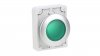 Główka lampki sygnalizacyjnej 30mm płaska zielona M30C-FL-G 183283